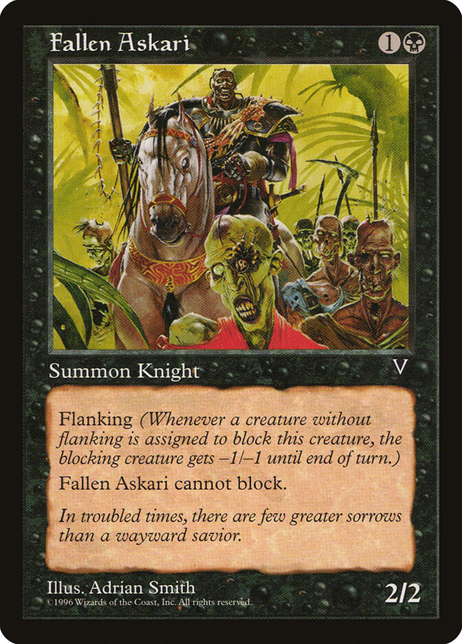Magic: The Gathering - Fallen Askari - Visions
