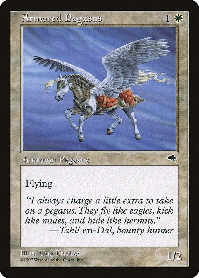 Magic: The Gathering - Armored Pegasus - Tempest