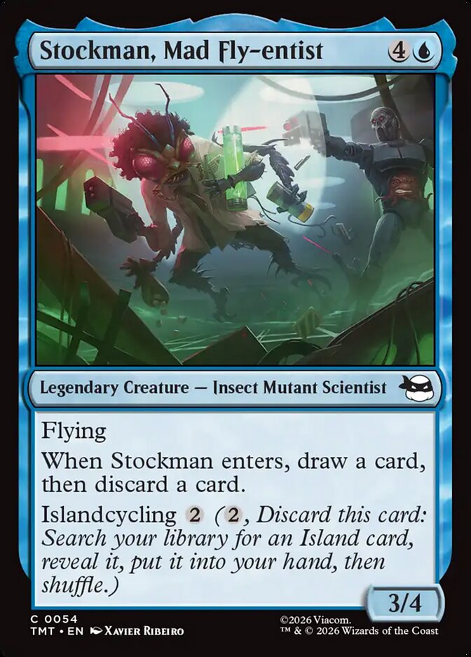 MTG - Stockman, Mad Fly-entist - Teenage Mutant Ninja Turtles (SOS)