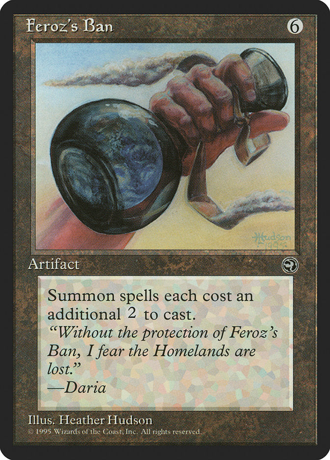 Magic: The Gathering - Feroz's Ban - Homelands