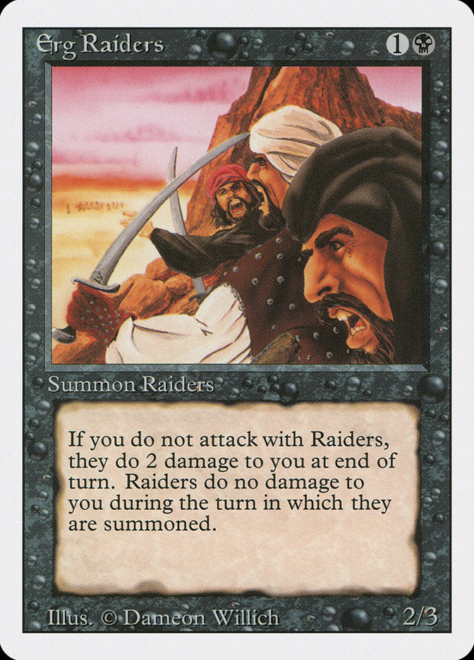 Magic: The Gathering - Erg Raiders - Revised