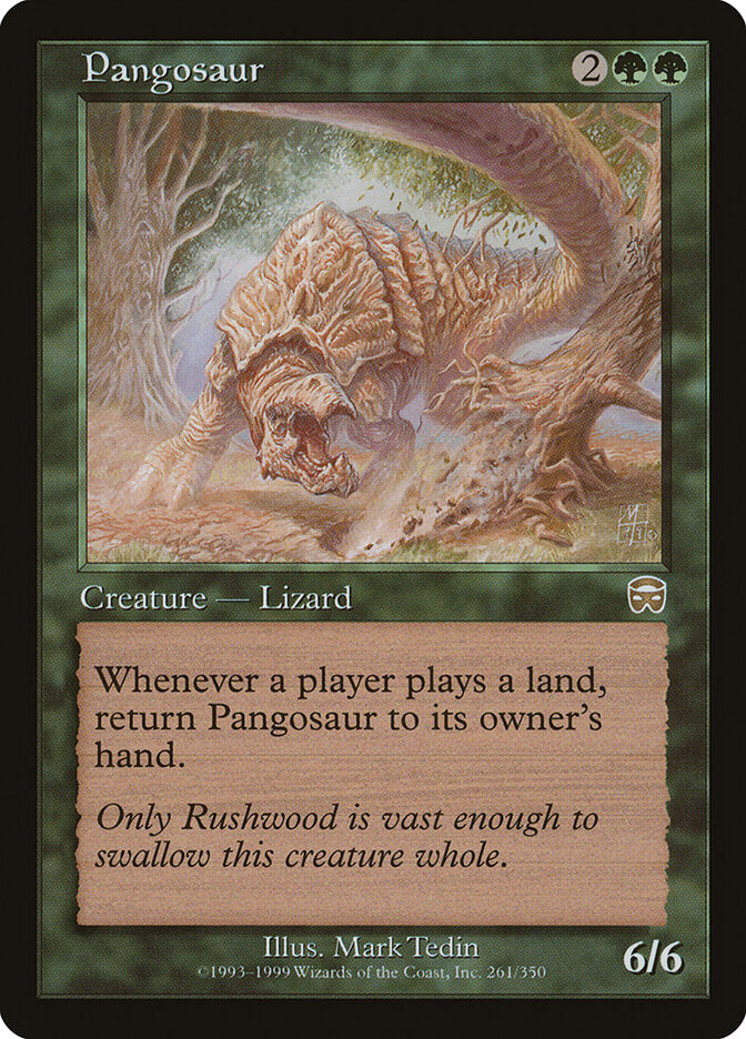 Magic: The Gathering - Pangosaur - Mercadian Masques