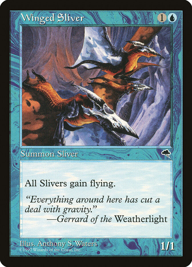 Magic: The Gathering - Winged Sliver - Tempest