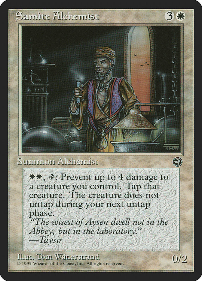 Magic: The Gathering - Samite Alchemist - Homelands