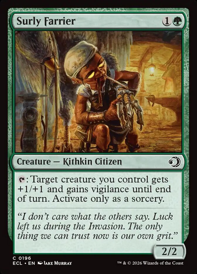 MTG - Surly Farrier - Lorwyn Eclipsed (SOS)