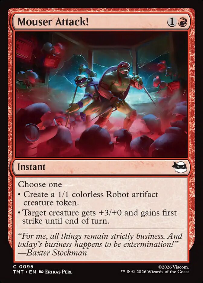 MTG - Mouser Attack! - Teenage Mutant Ninja Turtles (SOS)
