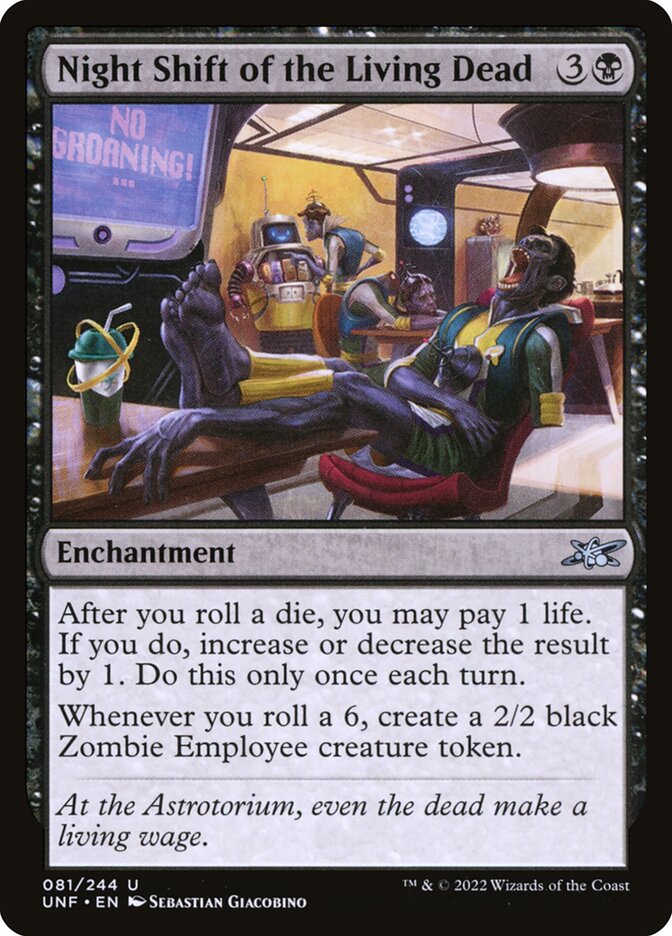 MTG - Night Shift of the Living Dead - Unfinity (SOS)