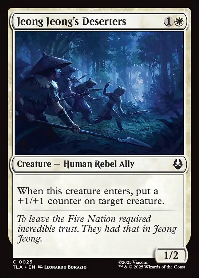 Magic: The Gathering - Jeong Jeong's Deserters - Avatar: The Last Airbender