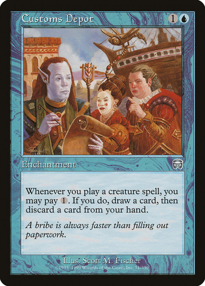 Magic: The Gathering - Customs Depot - Mercadian Masques