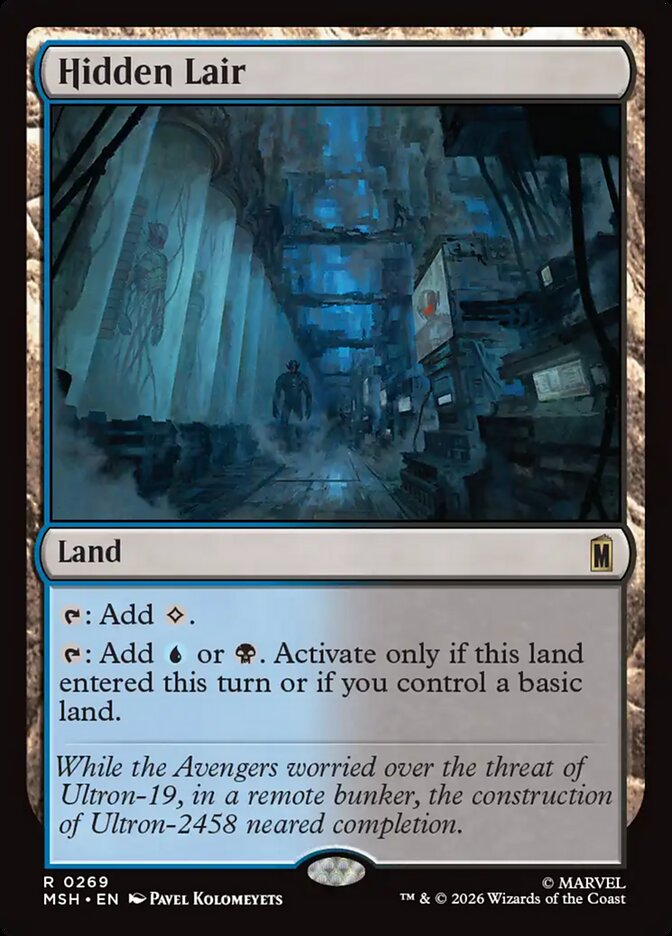 Magic: The Gathering - Hidden Lair - Marvel Super Heroes