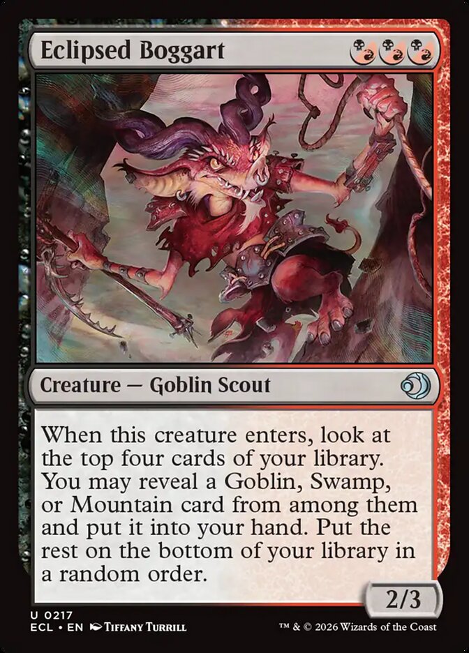 MTG - Eclipsed Boggart - Lorwyn Eclipsed (SOS)