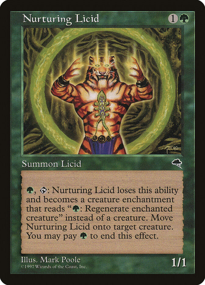 Magic: The Gathering - Nurturing Licid - Tempest