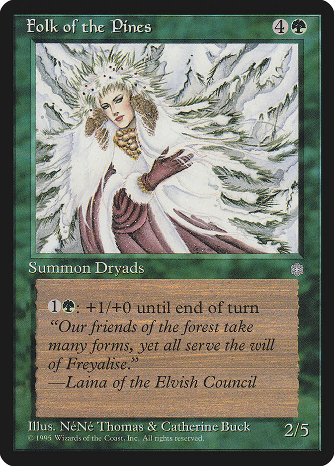 Magic: The Gathering - Folk of the Pines - Ice Age