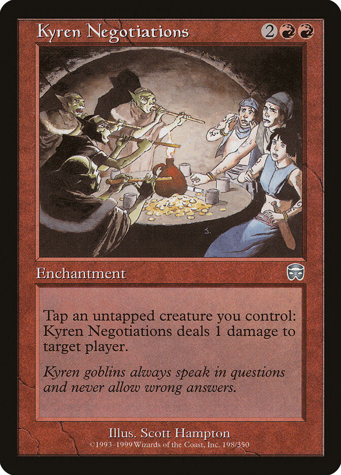 Magic: The Gathering - Kyren Negotiations - Mercadian Masques