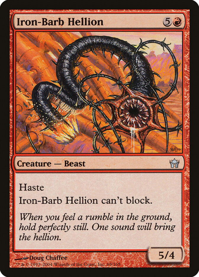 Magic: The Gathering - Iron-Barb Hellion - 5th Dawn