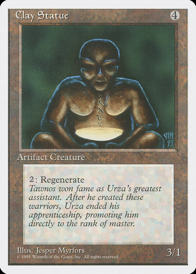 Magic: The Gathering - Clay Statue - Fourth Edition