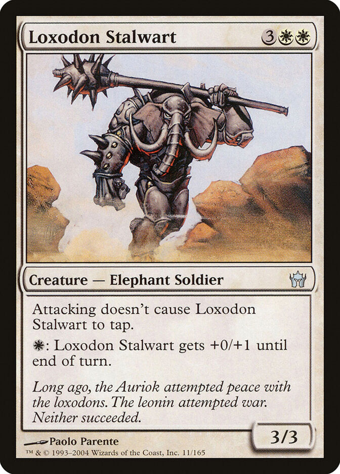 Magic: The Gathering - Loxodon Stalwart - 5th Dawn