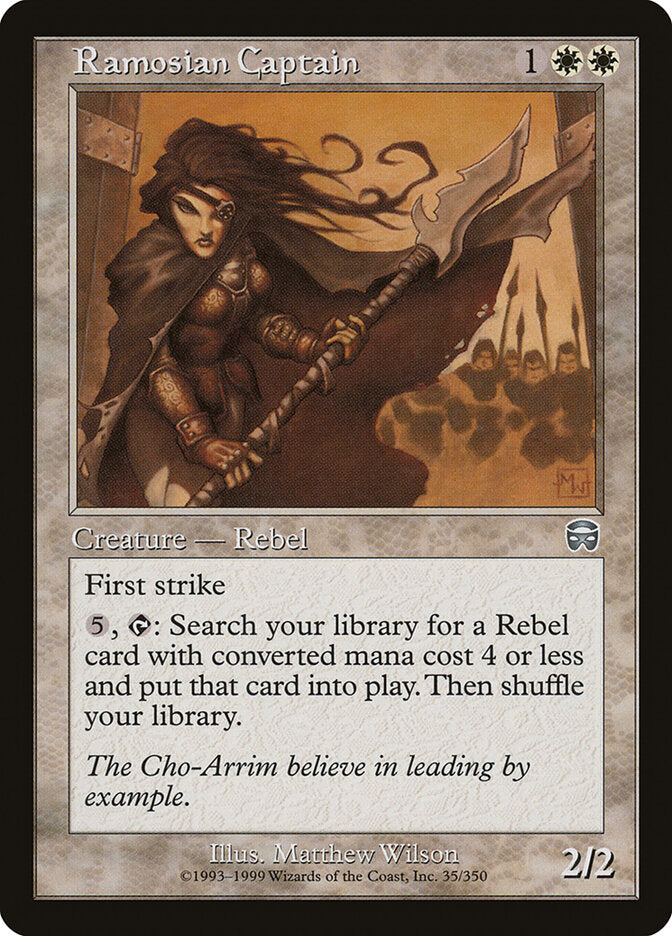 Magic: The Gathering - Ramosian Captain - Mercadian Masques
