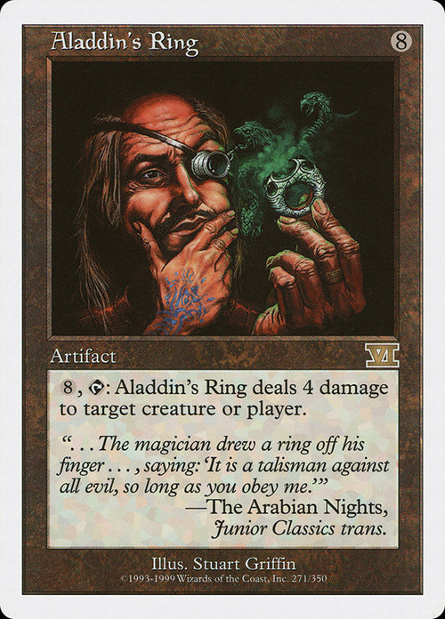 Magic: The Gathering - Aladdin's Ring - Sixth Edition