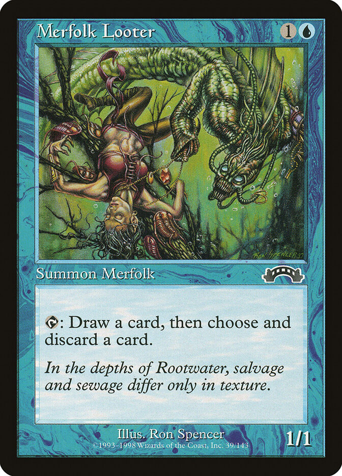 Magic: The Gathering - Merfolk Looter - Exodus