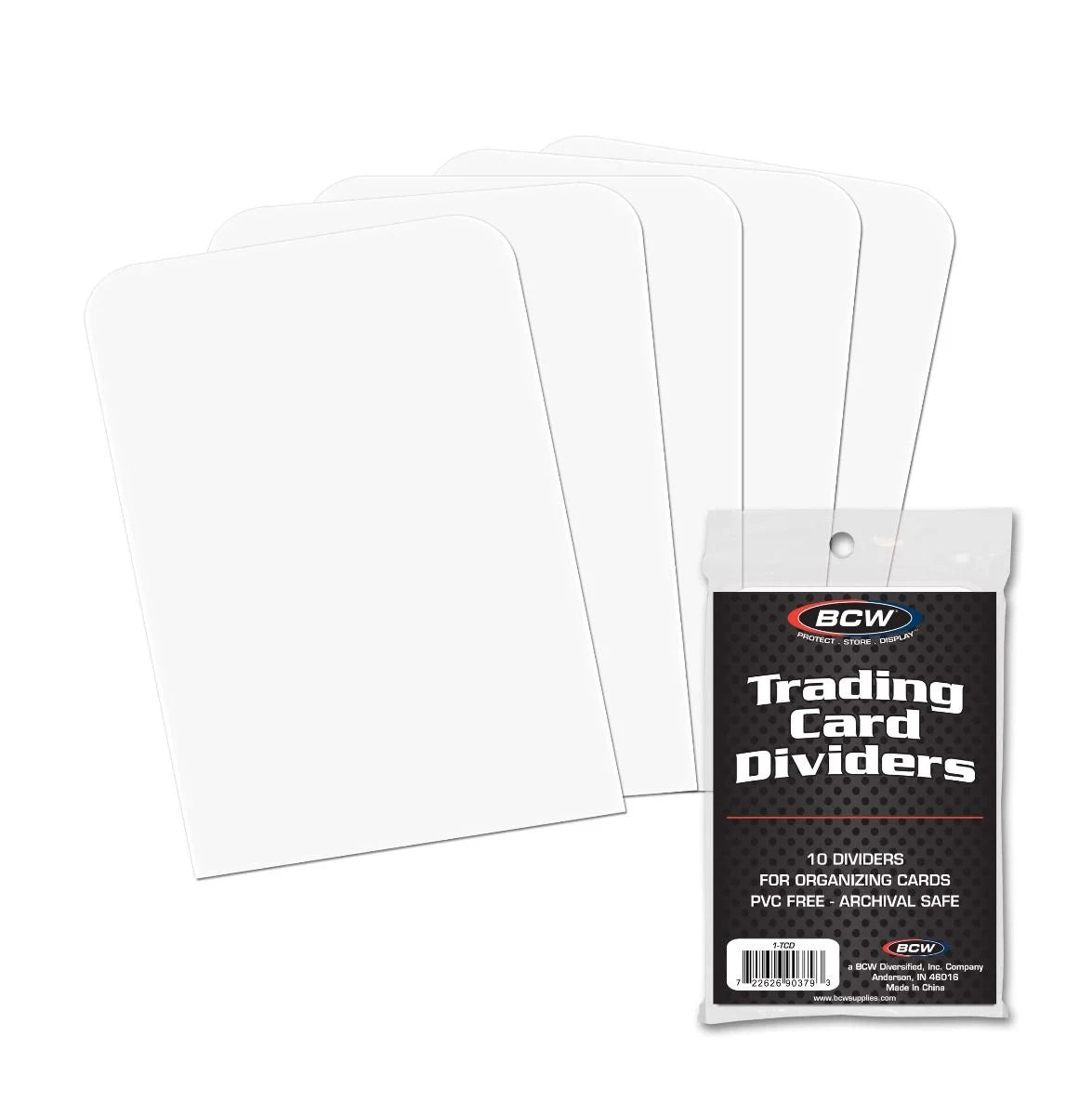 BCW Trading Card Dividers - 10 Pack