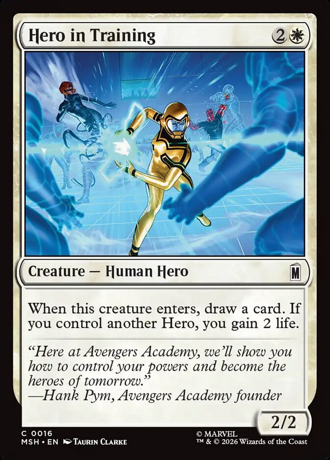 Magic: The Gathering - Hero in Training - Marvel Super Heroes