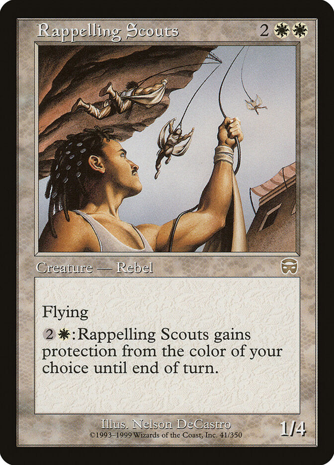 Magic: The Gathering - Rappelling Scouts - Mercadian Masques