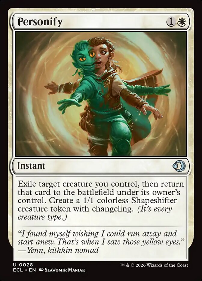 MTG - Personify - Lorwyn Eclipsed (SOS)