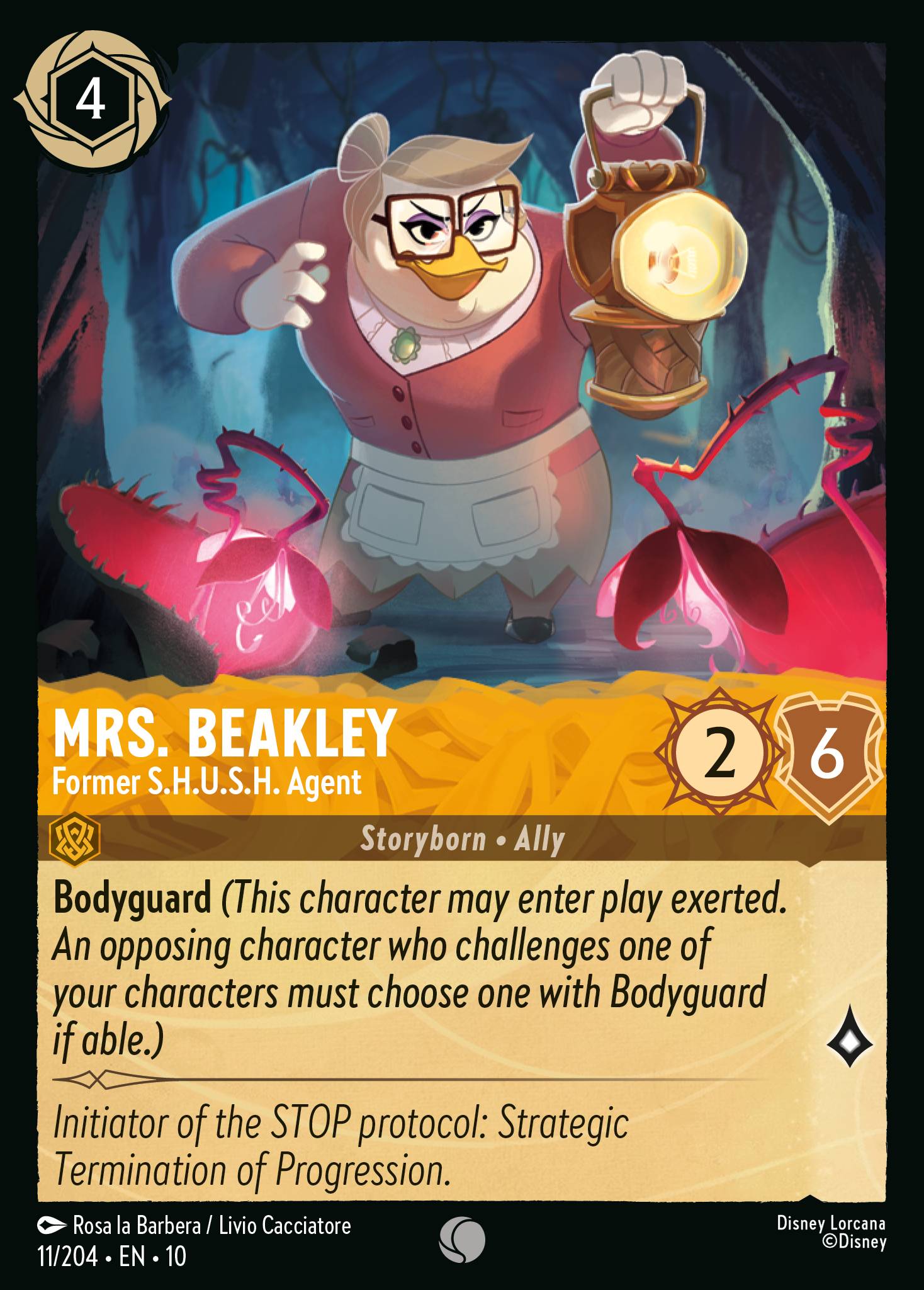Lorcana - Mrs. Beakley - Former S.H.U.S.H. Agent - Whispers in the Well