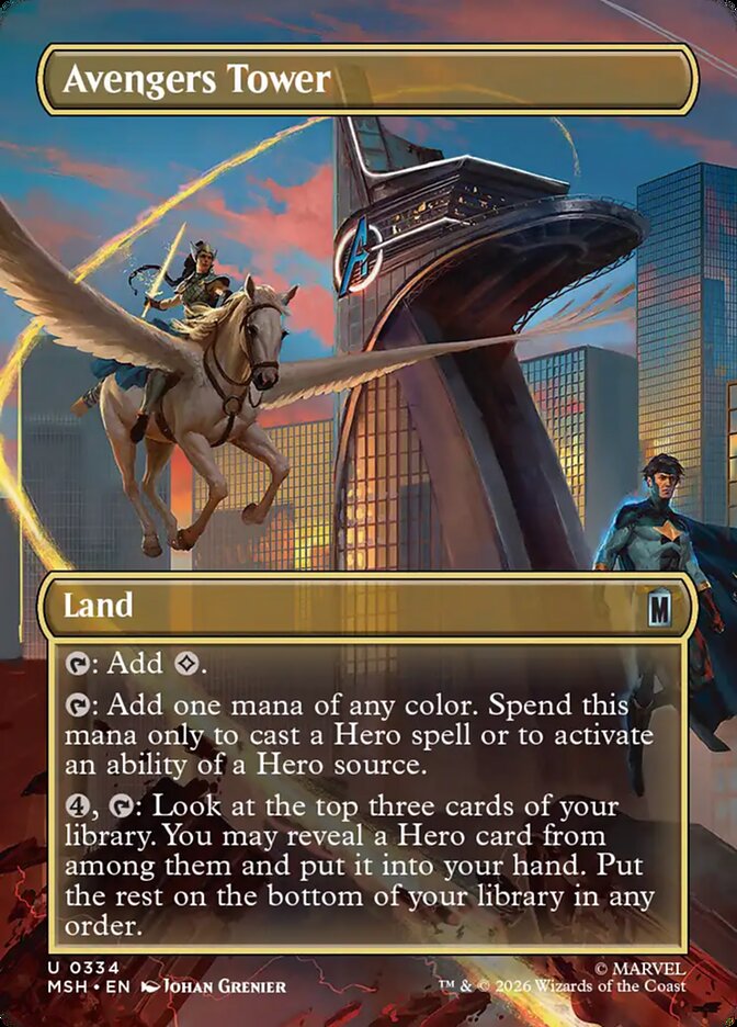 Magic: The Gathering - Avengers Tower - Marvel Super Heroes