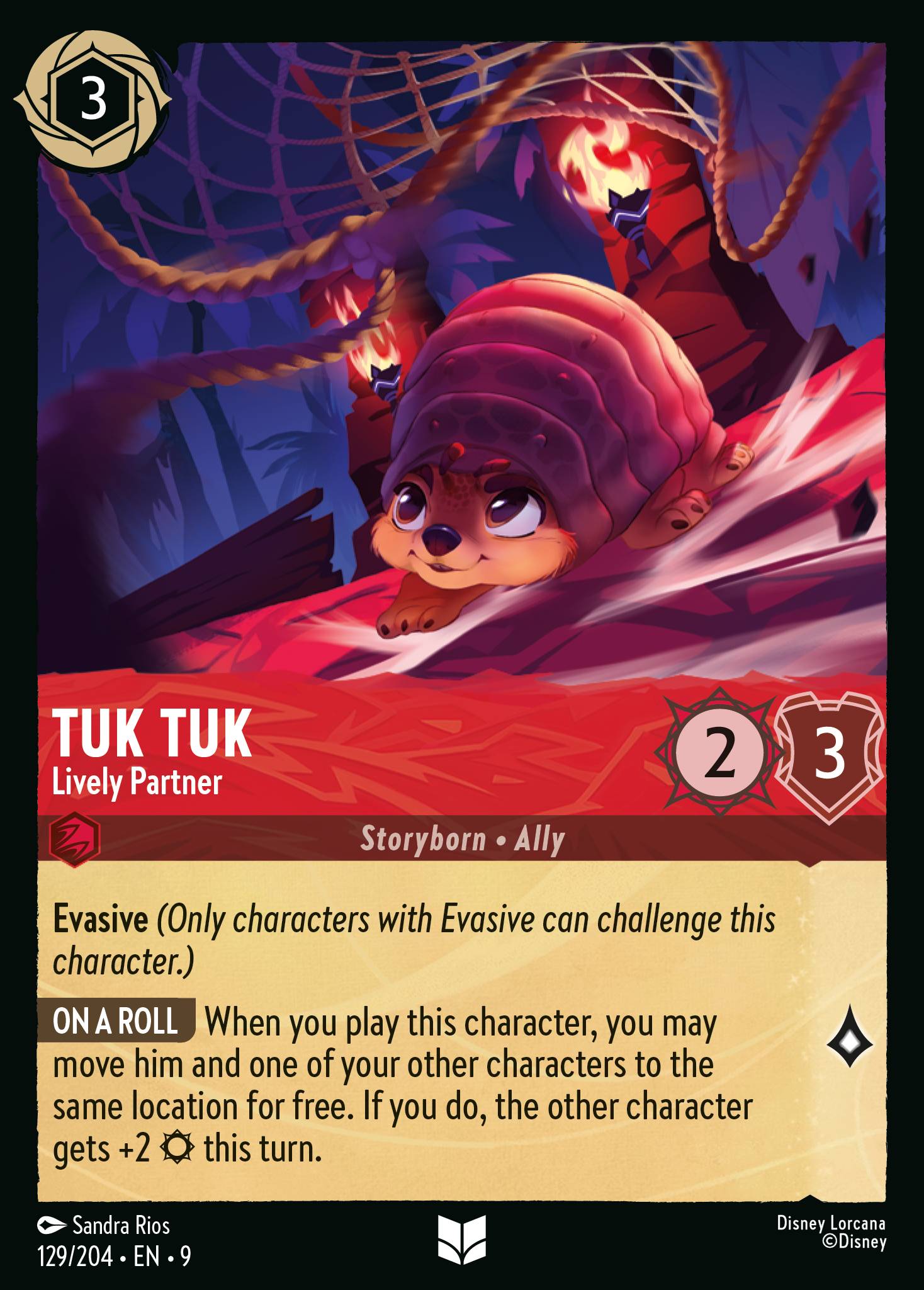 Lorcana - Tuk Tuk - Lively Partner - Fabled