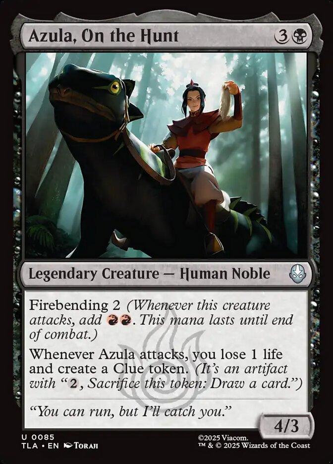 Magic: The Gathering - Azula, On the Hunt - Avatar: The Last Airbender