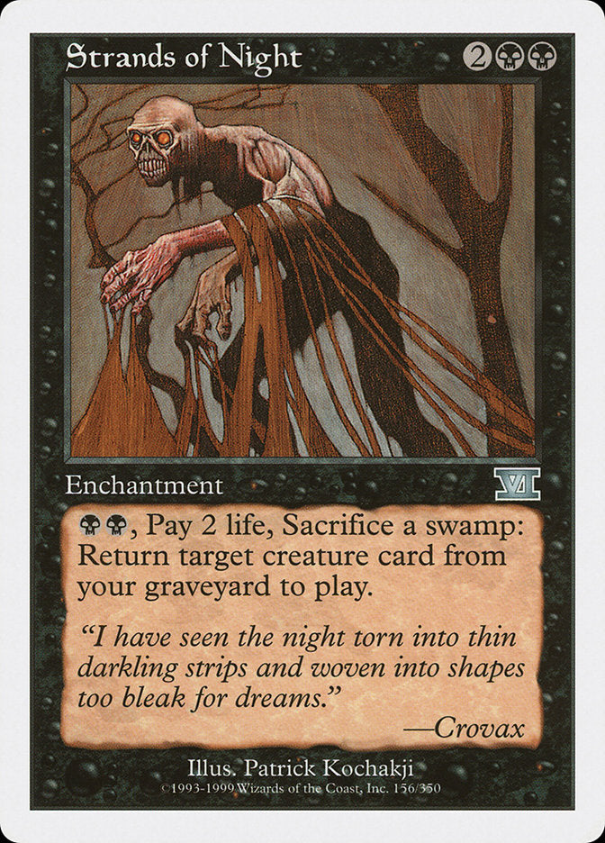 Magic: The Gathering - Strands of Night - Sixth Edition