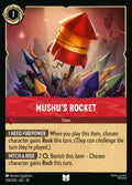 Lorcana - Mushu's Rocket - Whispers in the Well