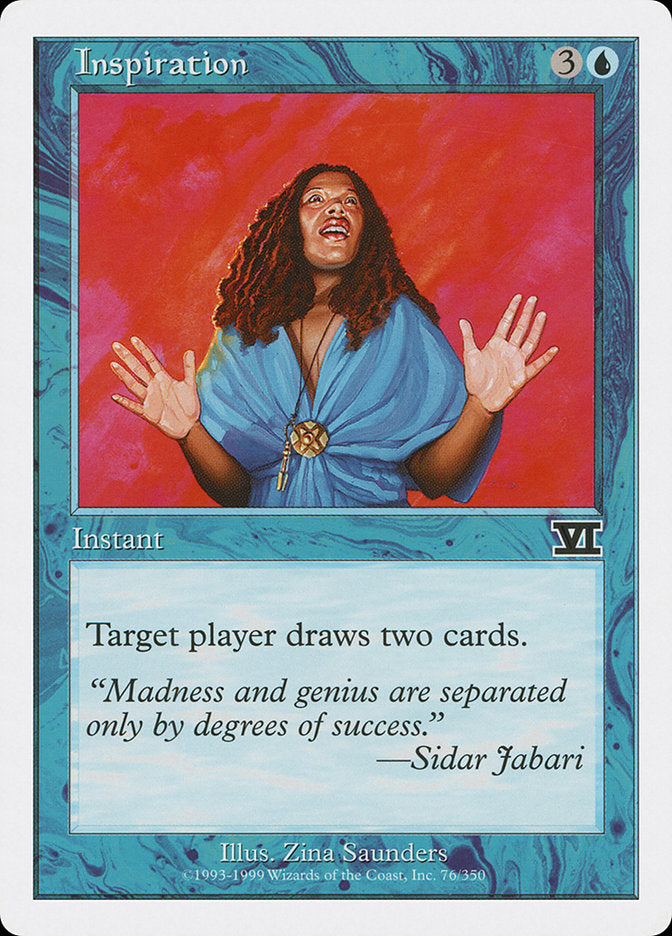 Magic: The Gathering - Inspiration - Sixth Edition