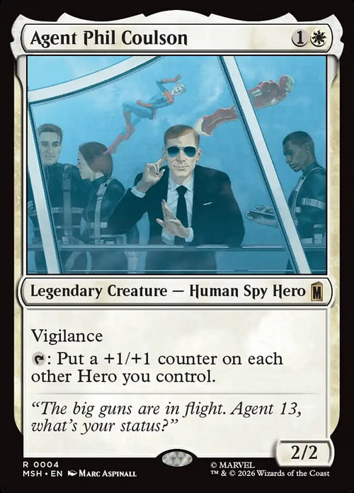 Magic: The Gathering - Agent Phil Coulson - Marvel Super Heroes