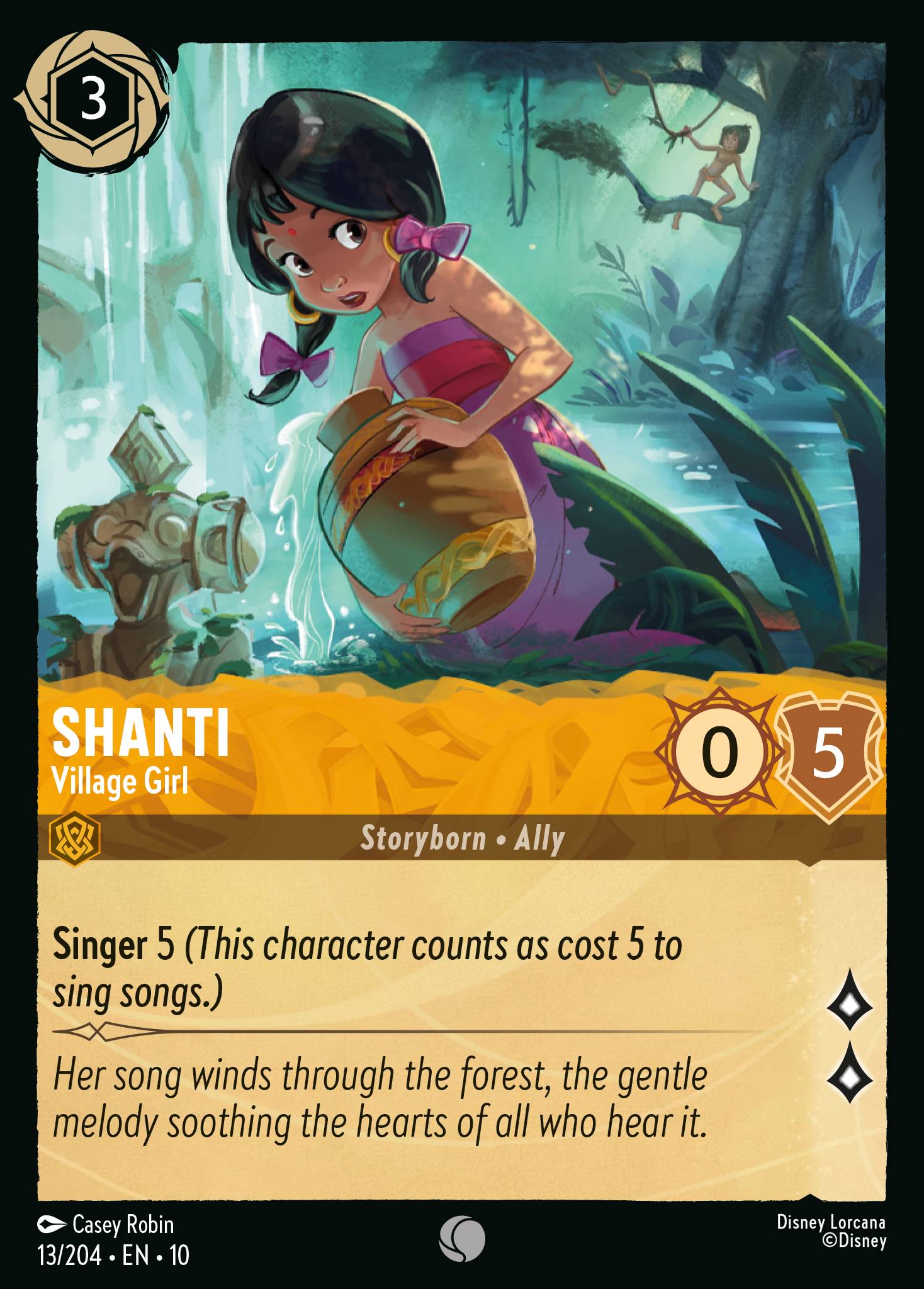 Lorcana - Shanti - Village Girl - Whispers in the Well