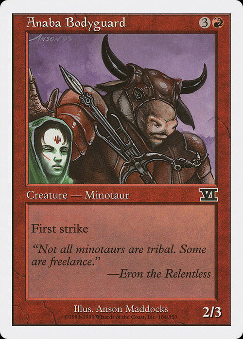 Magic: The Gathering - Anaba Bodyguard - Sixth Edition
