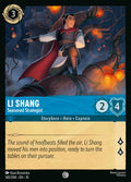 Lorcana - Li Shang - Seasoned Strategist - Whispers in the Well