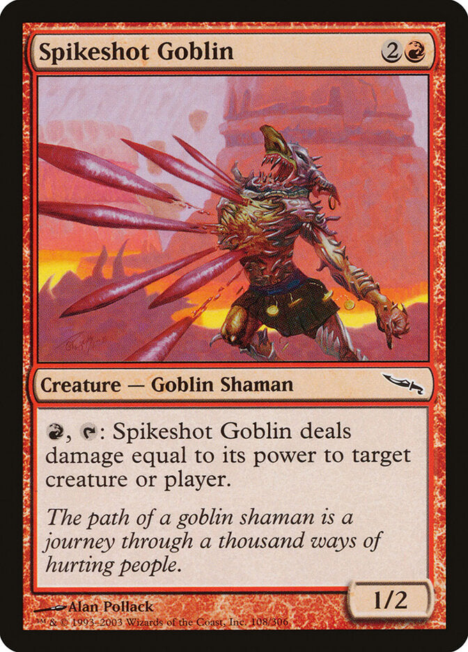 Magic: The Gathering - Spikeshot Goblin - Mirrodin