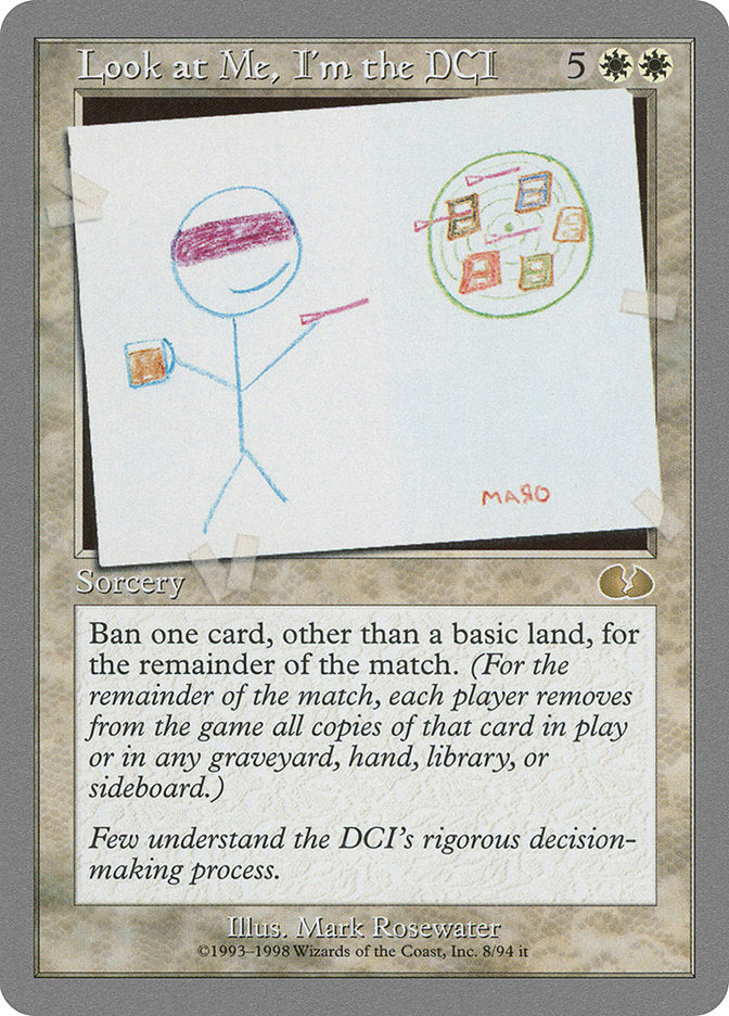 MTG - Look at Me, I'm the DCI - Unglued (SOS)