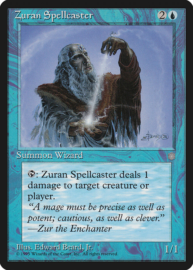 Magic: The Gathering - Zuran Spellcaster - Ice Age