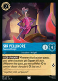 Lorcana - Sir Pellinore - Seasoned Knight - Reign of Jafar