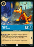Lorcana - Pluto - Clever Cluefinder - Whispers in the Well