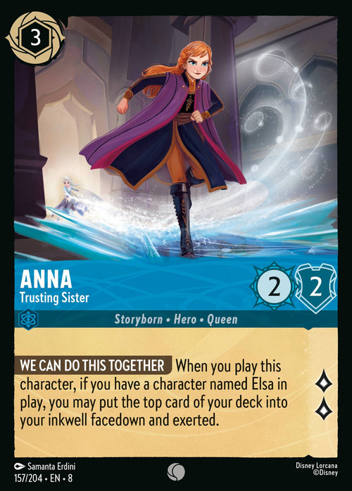 Lorcana - Anna - Trusting Sister - Reign of Jafar