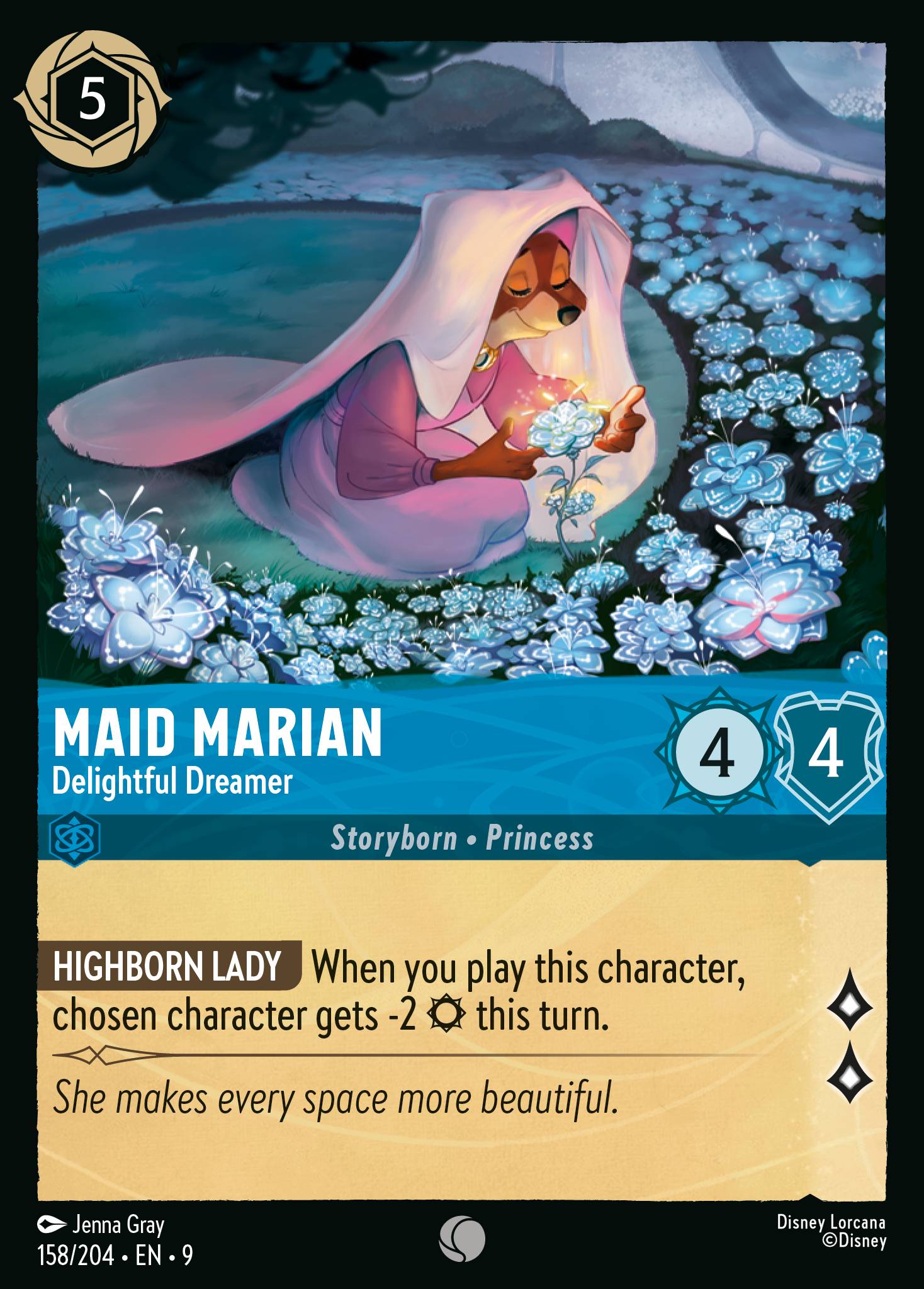 Lorcana - Maid Marian - Delightful Dreamer - Fabled