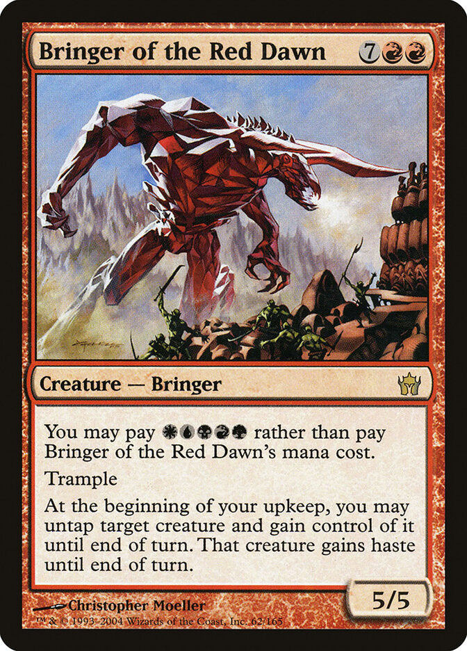 Magic: The Gathering - Bringer of the Red Dawn - 5th Dawn