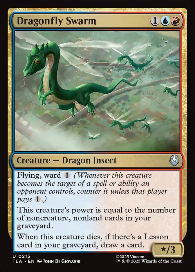Magic: The Gathering - Dragonfly Swarm - Avatar: The Last Airbender