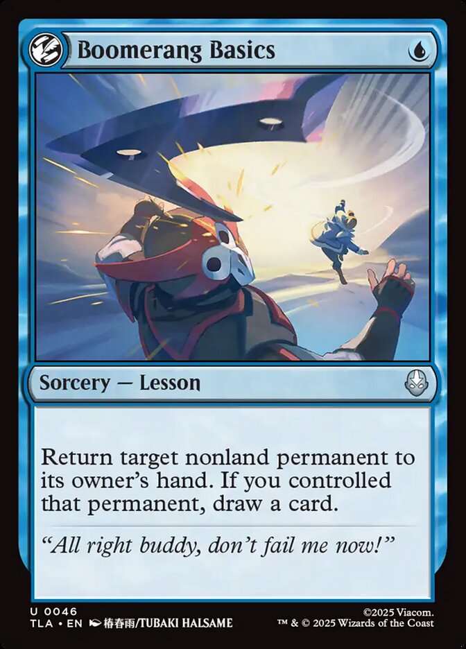 Magic: The Gathering - Boomerang Basics - Avatar: The Last Airbender