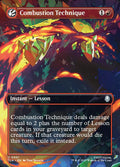Magic: The Gathering - Combustion Technique - Avatar: The Last Airbender